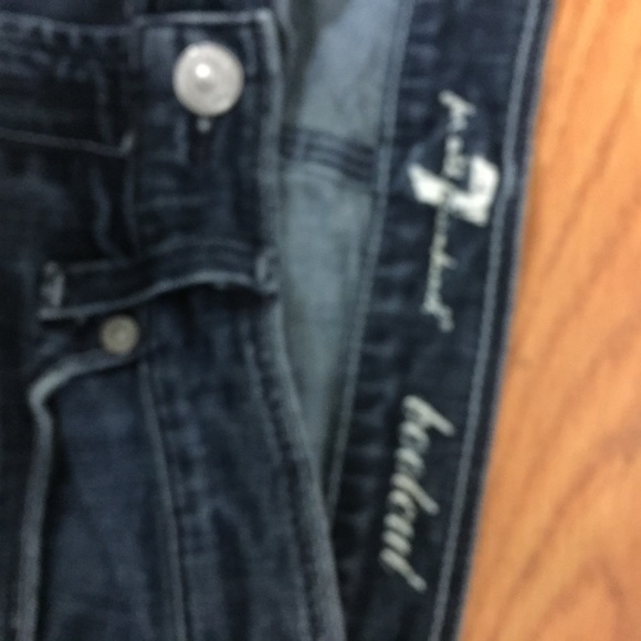 Women’s 7 for all mankind blue jeans size 28 - Picture 6 of 6